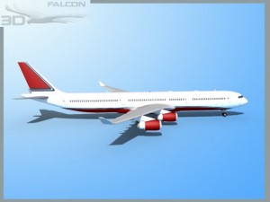 falcon3d a340 600 corporate 2 3D 模型