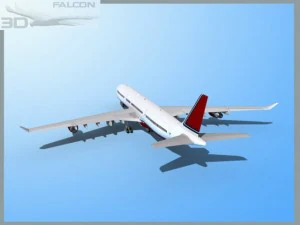 falcon3d a340 600 corporate 2 3D Model