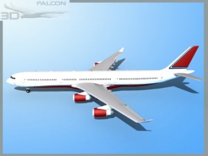 falcon3d a340 600 corporate 2 3D 模型