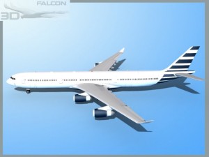 falcon3d a340 600 corporate 4 3D 模型