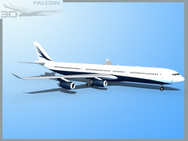 falcon3d a340 600 corporate 5 Modelo 3D .c4d .max .obj .3ds .fbx .stl .blend 