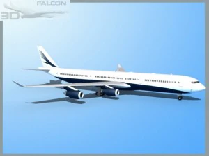 falcon3d a340 600 aziendale 5 Modello 3D