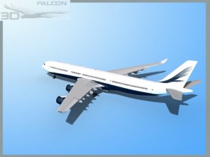 falcon3d a340 600 corporate 5 Modelo 3D