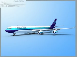 falcon3d a340 600 first air 3D Model