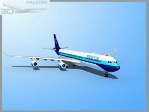 falcon3d a340 600 first air 3D Model
