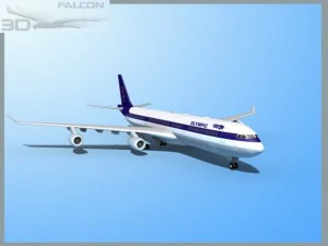 falcon3d a340 600 olympic 3D Model