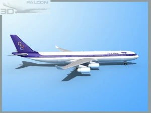 falcon3d a340 600 olympic 3D Model