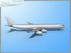 falcon3d a340 600 fbm 3D Model