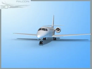 falcon3d citation sovereign c680 fbmetal 3D Model