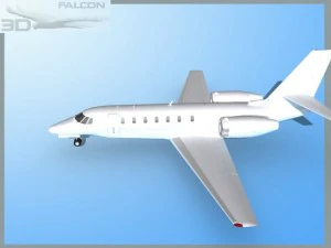 falcon3d citation sovereign c680 fbmetal 3D Model