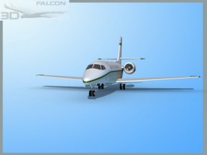 falcon3d citation sovereign c680 f07 Model 3D