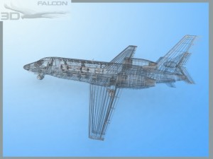 falcon3d citation sovereign c680 f08 Model 3D