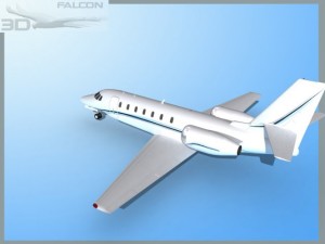falcon3d citation sovereign c680 f08 Model 3D