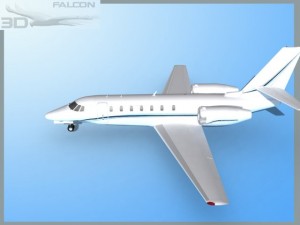 falcon3d citation sovereign c680 f08 Model 3D