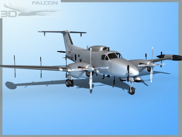 falcon 3d rc12p guardrail us army 3D Model .c4d .max .obj .3ds .fbx .stl .blend 