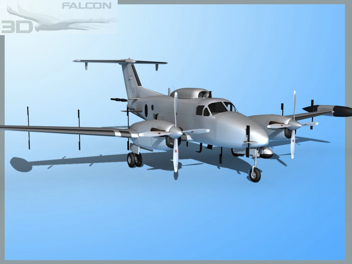 falcon 3d rc12p guardrail us army 3D Model .c4d .max .obj .3ds .fbx .stl .blend