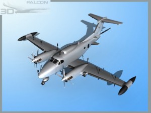 falcon 3d rc12p guardrail us army 3D Model
