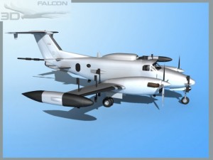 falcon 3d rc12p guardrail us army 3D Model