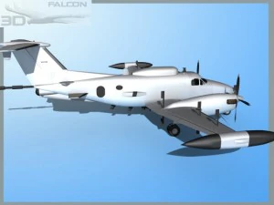 falcon 3d rc12p guardrail us army 3D Model
