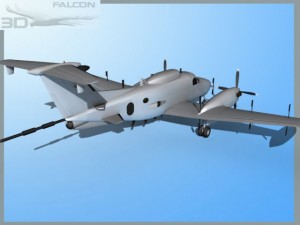 falcon 3d rc12p guardrail us army 3D Model