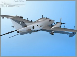 falcon 3d rc12p guardrail us army 3D Model