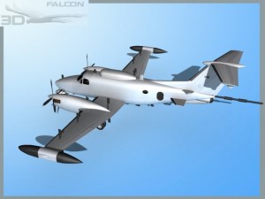 falcon 3d rc12p guardrail us army 3D Model