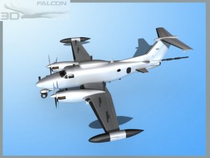 falcon 3d rc12p guardrail us army 3D Model