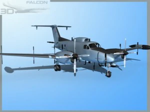 falcon 3d rc12p guardrail f01 us army 3D Model