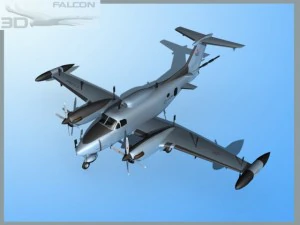 falcon 3d rc12p guardrail f01 us army 3D Model