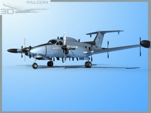 falcon 3d rc12p guardrail f01 us army Model 3D