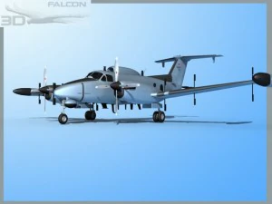 falcon 3d rc12p guardrail f01 us army 3D Model