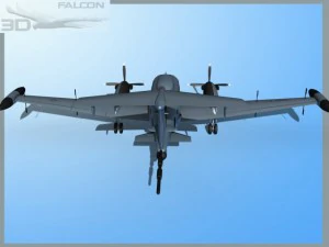 falcon 3d rc12p guardrail f01 us army 3D Model
