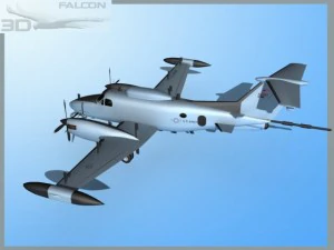falcon 3d rc12p guardrail f01 us army 3D Model