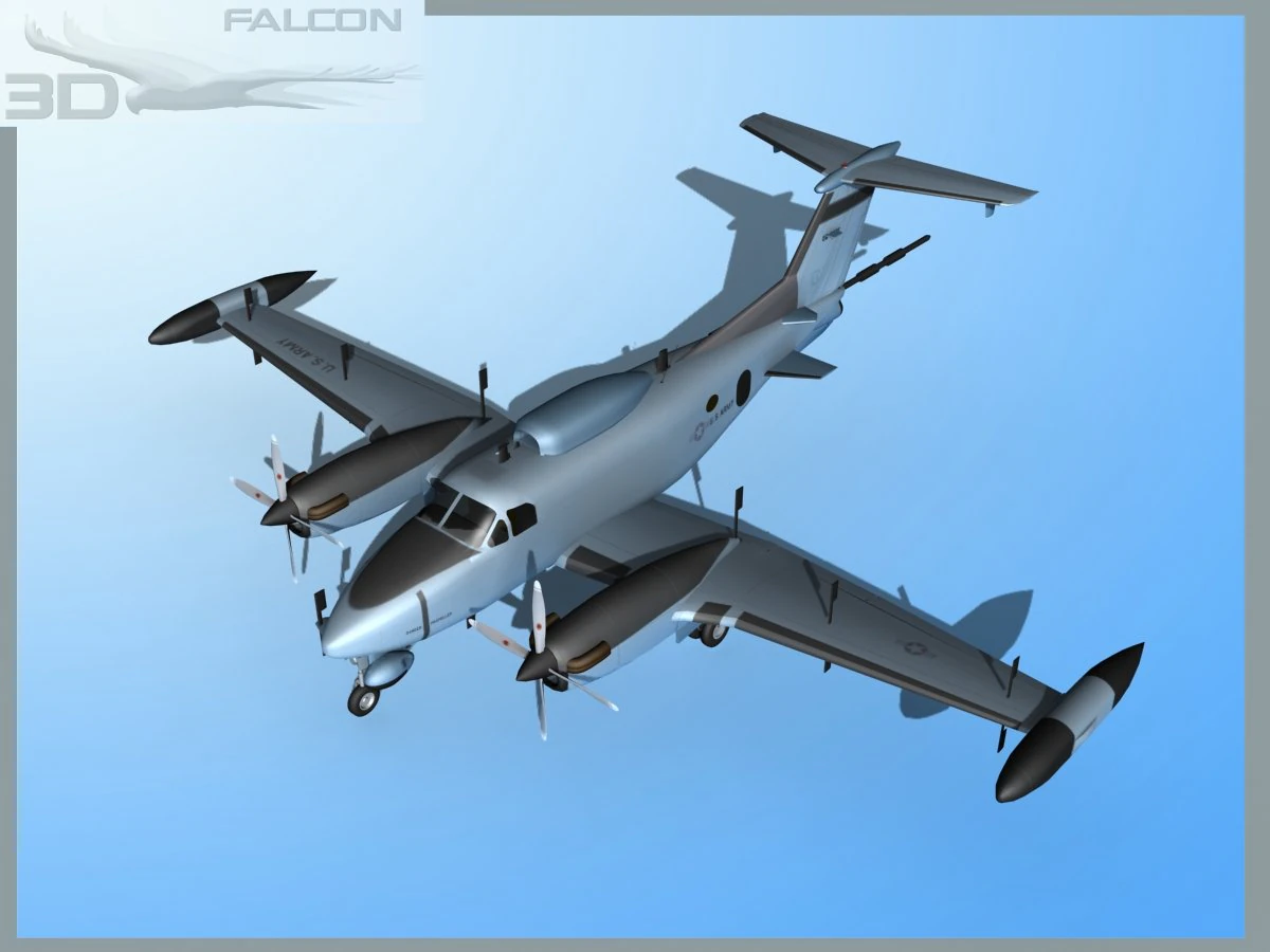 falc&atilde;o 3d rc12p guardrail f02 ex&eacute;rcito dos eua Modelo 3D .c4d .max .obj .3ds .fbx .stl .blend 