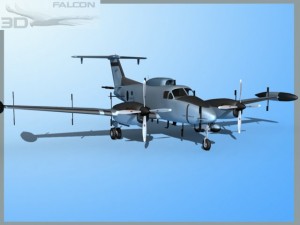 falcon 3d rc12p guardrail f02 us army 3D Model
