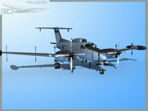 falc&atilde;o 3d rc12p guardrail f02 ex&eacute;rcito dos eua Modelo 3D