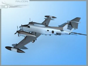 falc&atilde;o 3d rc12p guardrail f02 ex&eacute;rcito dos eua Modelo 3D