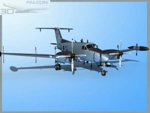 falcon 3d rc12p guardrail f03 us army 3D Model