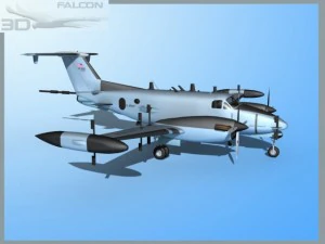 falcon 3d rc12p guardrail f03 us army 3D Model