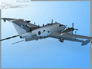 falcon 3d rc12p guardrail f03 us army 3D Model