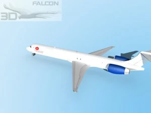falcon3d md 80 aei cargo 3D Model