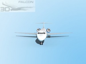 falcon3d md 80 aei cargo Modelo 3D