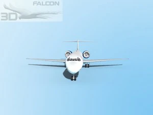 falcon3d md 80 aei cargo 3D Model
