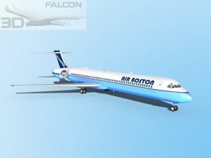 falcon3d md 80 air boston Modelo 3D