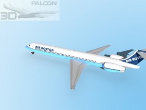 falcon3d md 80 air boston 3Dモデル