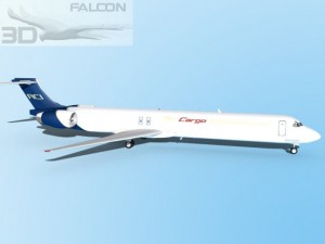 falcon3d md 80 air cargo intl Modèle 3D
