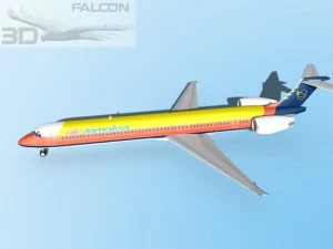 falcon3d md 80 air jamaica 3D Model