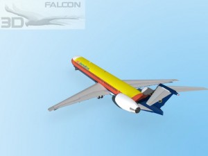 falcon3d md 80 air jamaica 3D Model
