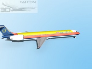 falcon3d md 80 air jamaica 3D Model