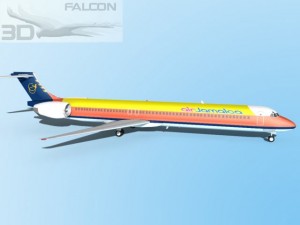falcon3d md 80 air jamaica 3D Model